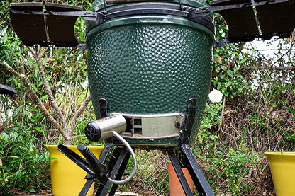 BBQ Dragon Charcoal Starter Fan — Lights Charcoal in 10 Minutes | Cordless Variable Speed Fire Blower for Grills, Smokers, Fire Pits, Fireplaces & Campfires