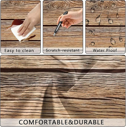 Sunflower Picnic Table Cover with Bench Covers, Waterproof Windproof, Camping Essentials, Fitted Tablecloth Cover with Elastic Edge, for Indoor & Outdoor, Garden, Camping, 3 Pieces Set, 30x96 Inch