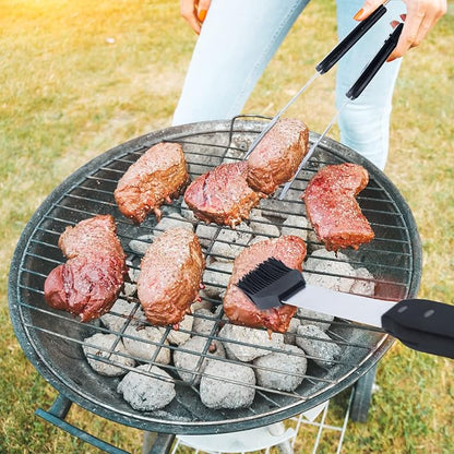 Gifts for Men - BBQ Grilling Set, 4-Piece Heavy Duty Stainless Steel Barbeque Tools - Unique Gifts for Dad, Father, Music Lovers, Perfect Barbecue Accessories for Indoor & Outdoor Use (Guitar Design)
