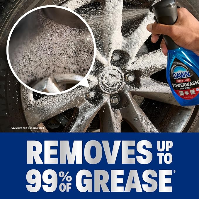 Dawn Powerwash Heavy Duty Dish Spray All-Purpose Cleaner and Degreaser, 16 oz. Spray Bottle