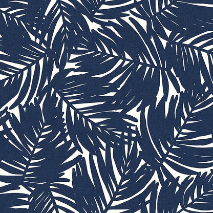 Arden 4-Pack earthFIBER Outdoor Patio Dining Chair Cushion, 20x44, Rain-Proof Seat Pad, Fade-Resistant Outdoor Cushion Navy Blue King Palm
