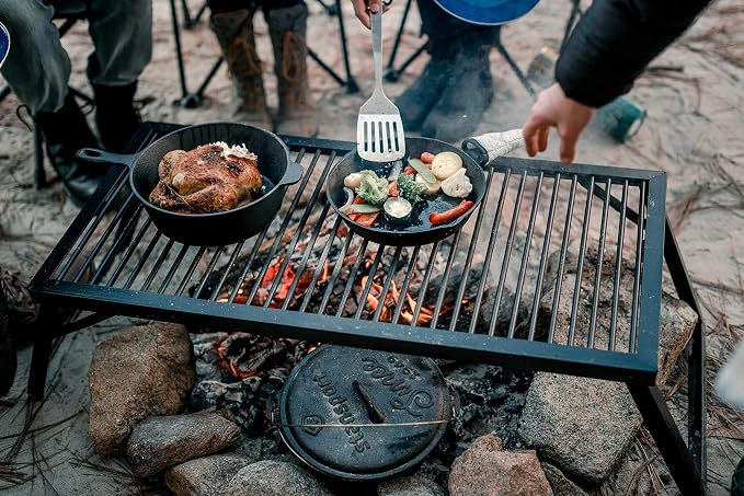 Stansport Powder Coated Steel Portable Camp Grill