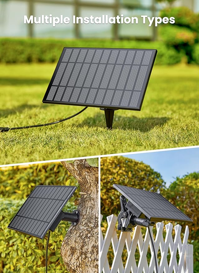 Brightown 208FT 102LED Solar String Lights Outdoor with Remote & USB Port, Shatterproof Bulbs, Dimmable & Timable, 3 Modes, Patio Lights with Mount Clips for Camping Backyard Garden Decor
