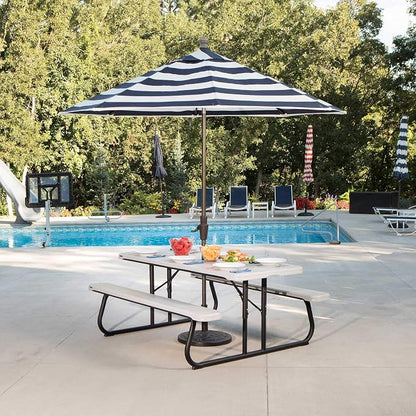 Lifetime Folding Picnic Table, 6-Foot