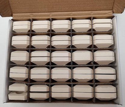 50-Pack Ceramic Briquettes 2 by 2" Replacement for Lynx L27, 2BR27FR, L30, Lynx, CS30 and Others