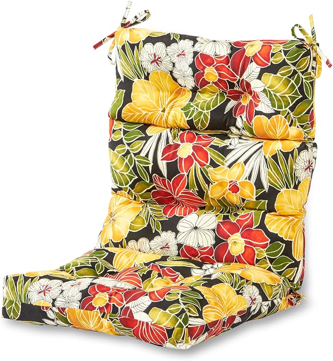Greendale Home Fashions Aloha 44'' x 22'' Outdoor High Back Chair Cushion