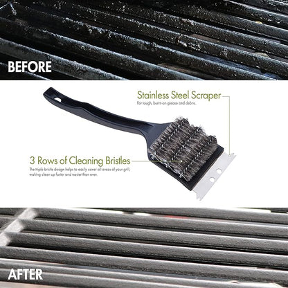 Cuisinart CCB-100 Triple Bristle Grill Cleaning Brush (Pack of 12)