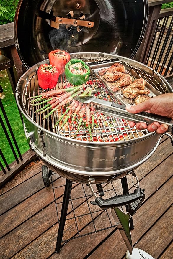 Broil King 13360 22-IN Stainless Steel Kettle Culinary Ring Extension Kit