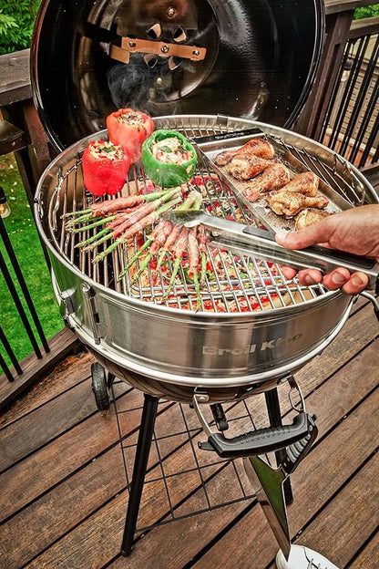Broil King 13360 22-IN Stainless Steel Kettle Culinary Ring Extension Kit