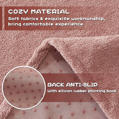 MYSKY HOME Pink Sofa Cover, Couch Covers for Sofa Pet Couch Cover, Oversized Couch Covers for 3 Cushion Couch Thick Durable Covers for Furniture Couch Cover, 71" x 150"