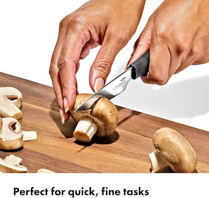 OXO Good Grips 3-Piece Knife & Sharpener Set