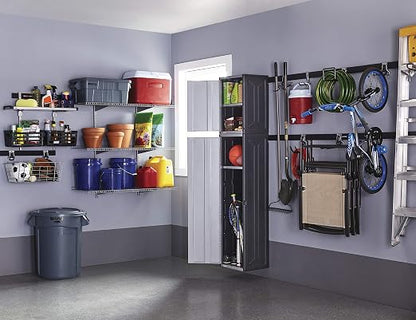 Rubbermaid Commercial Products BRUTE Tote Storage Container with Lid, 14-Gallon-included, Rugged/Reusable Boxes for Moving/Storing in Garage/Basement/Attic/Jobsite/Truck/Camping, Gray | Built for rigorous daily use, stacking securely to maximize valuab...