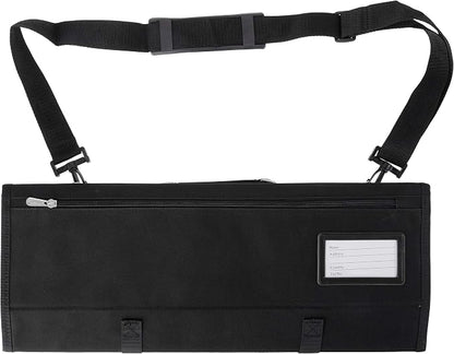 Mercer Culinary 10-Pocket Knife Case , Black
