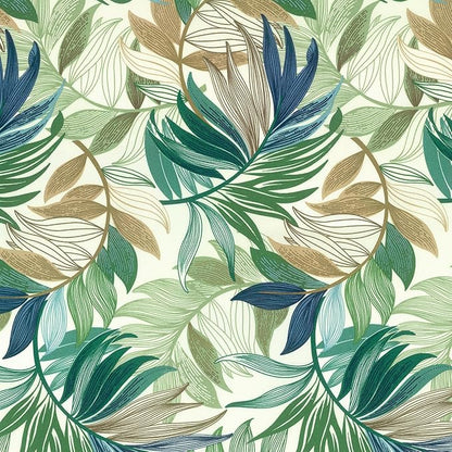 LVTXIII Outdoor/Indoor Pillow Covers, Patio Fade Resistant Throw Pillow Covers ONLY, Waterproof Farmhouse Accent Cushion Cases for Sofa Patio Couch Decoration 18"x18" Set of 2, Lush Leaf Green