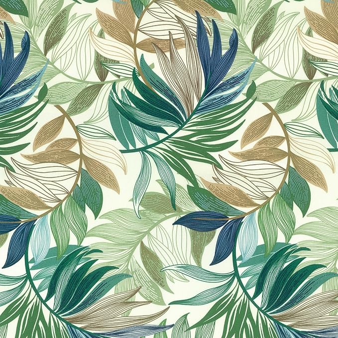 LVTXIII Outdoor/Indoor Throw Pillows, Decorative Patio Accent Pillows, Fluffy Water Repellent Garden Cushions for Home Patio Coach Sofa Use, 16×16 Inch, Pack of 2, Lush Leaf Green