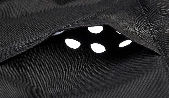 Amazon Basics Gas Grill Cover for Outdoor, Waterproof, Anti-UV, Water Resistant, All Weather Protection, Durable, 66 inch, Large, Black