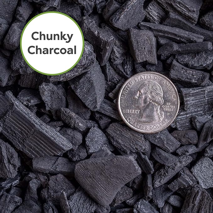 Horticultural Charcoal by Perfect Plants -4qts of Plant Charcoal - Naturally Cleanses, Flushes Toxins and Excess Moisture from Containers and Terrariums