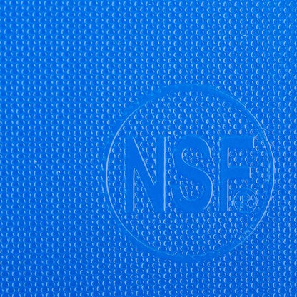 Thirteen Chefs Large 18 x 12 Blue Cutting Board - 1/2" Thick HDPE Plastic for Fish and Seafood, Professional Restaurant Quality Poly with NSF Stamp
