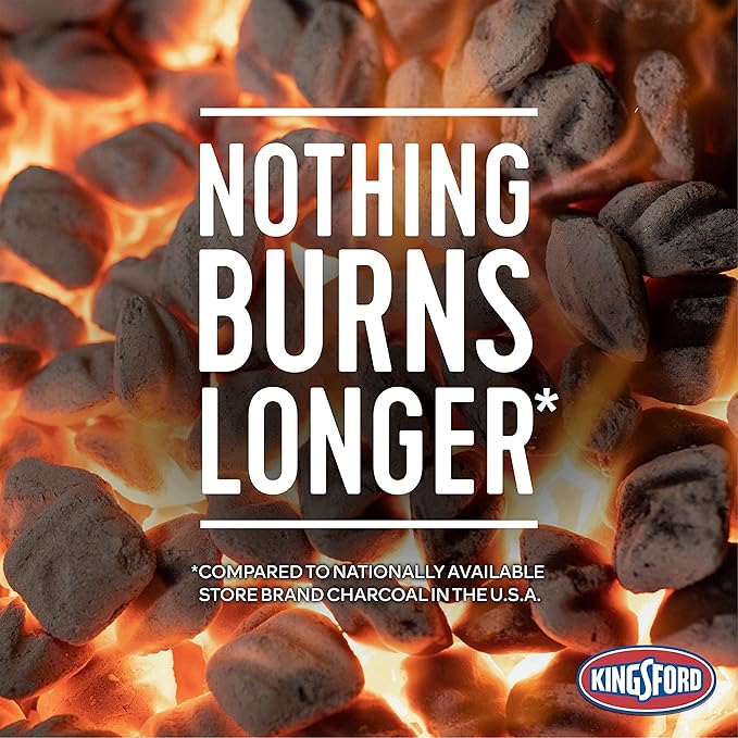 Kingsford Original Charcoal Briquettes, 16 Pounds (Package May Vary) with Kingsford Quick Light Fire Starters, 32 Count Fire Starter Rolls