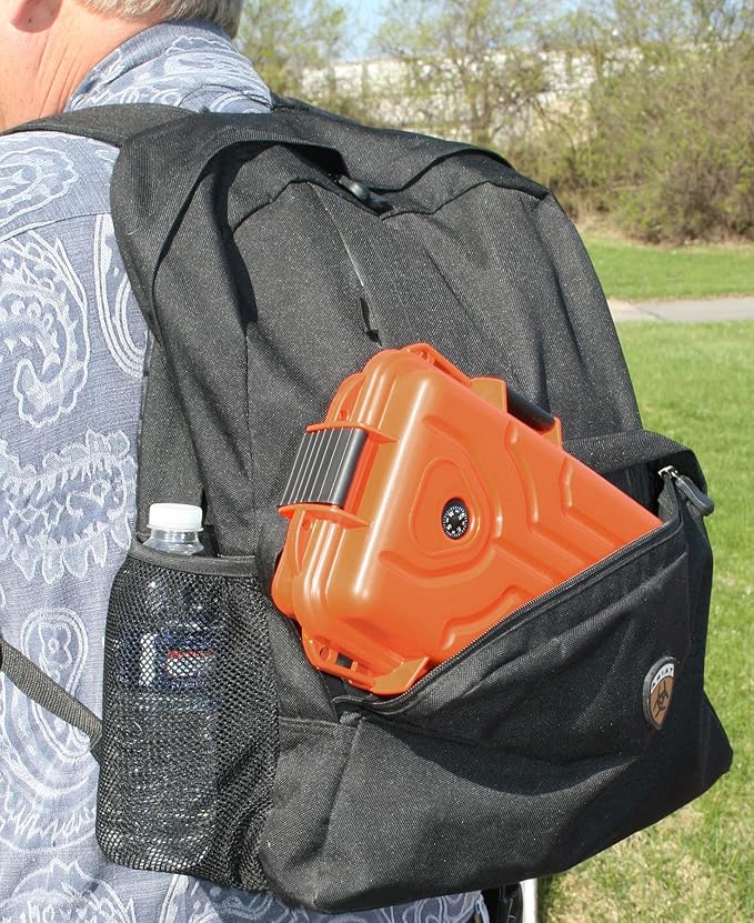 MTM Survivor Dry Box with O-Ring Seal (Orange, Large)