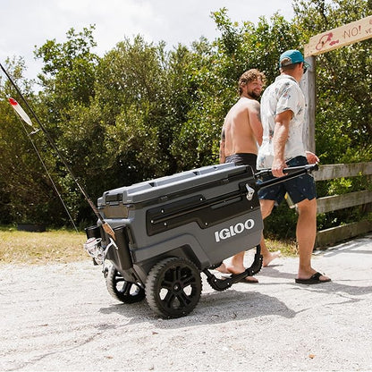 Igloo Trailmate Journey 70Qt Wheeled Cooler | Insulated Hard Shell Ice Chest