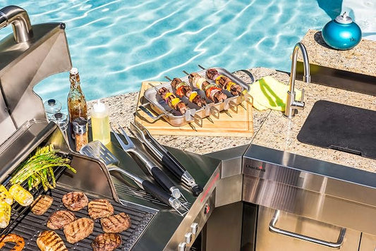 Charbroil Medallion Series Modular Outdoor Kitchen Corner, Black - 463246718
