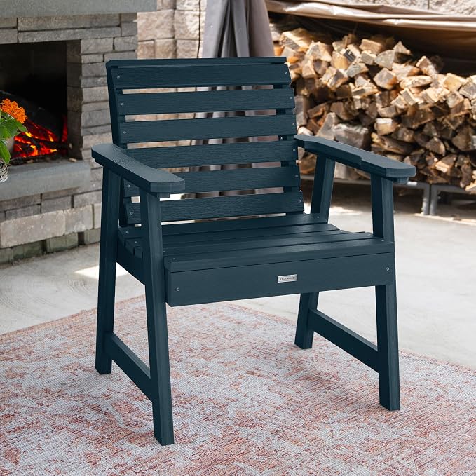 highwood Weatherly 4-Piece Garden Conversation Set, Federal Blue