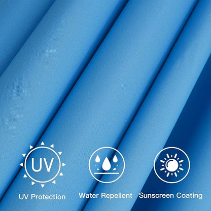 Sunnyglade 9ft Patio Umbrella Replacement Canopy Market Umbrella Top Outdoor Umbrella Canopy with 8 Ribs
