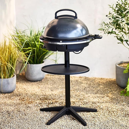 2-in-1 Portable Indoor/Outdoor Electric Grill & Griddle | Graphite