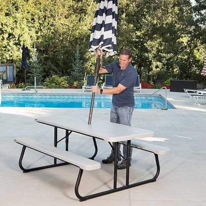 Lifetime Folding Picnic Table, 6-Foot