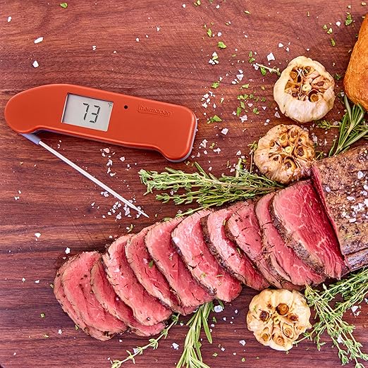 ThermoWorks Thermapen ONE, No. 1 Recommended Instant-Read Thermometer - Dove Grey