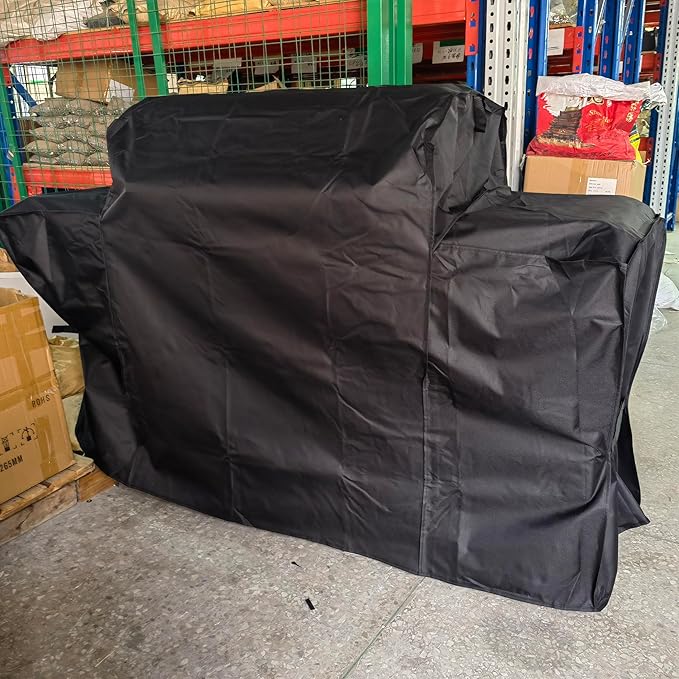 Grill Cover for Traeger Woodridge Pro Grill & Woodridge Elite Grill, 600D Heavy Duty Waterproof Full Length Cover, BAC776 for Traeger TFB97JLH TFC97XLH, Outdoor Pellet Grill Accessory