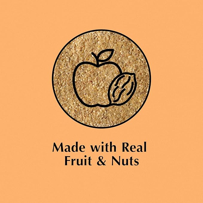 C&S Fruit n’ Nut Suet Treat, Suet Cakes for Wild Birds Including Robins, Blue Jays, Bluebirds, Tanagers, Thrushes and More, 8 Pack