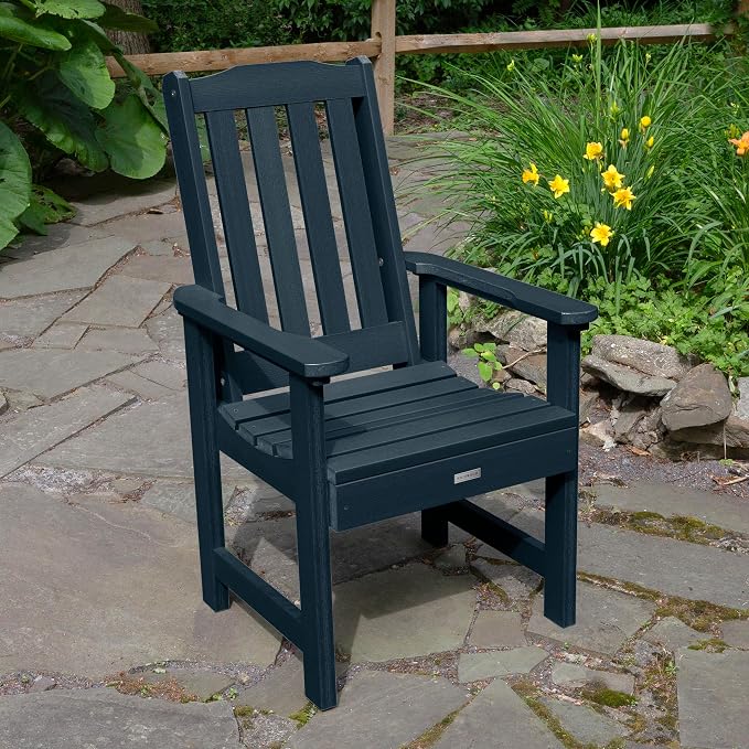 highwood AD-DNL44-FBE Lehigh 5 Piece Square Dining Set, 42-Inch, Federal Blue