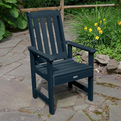 highwood AD-DNL44-FBE Lehigh 5 Piece Square Dining Set, 42-Inch, Federal Blue