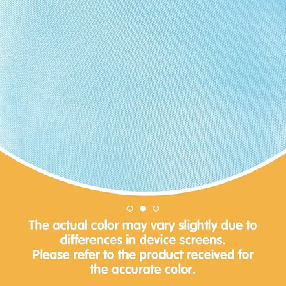 BRILLMAX 6 Pack Light Blue Tablecloths 60x102 Inch for 6ft Rectangle Tables | 150 GSM Polyester Fabric, 15" Standard Drop, Water, Stain & Wrinkle Resistant Cloth Cover for Wedding Reception Banquet Party