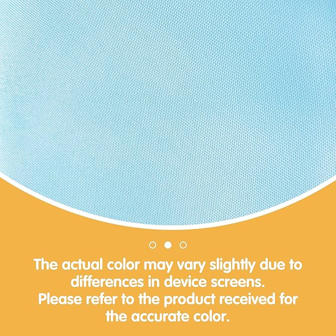 BRILLMAX 6 Pack Light Blue Tablecloths 90x156 Inch for 8ft Rectangle Tables | 150 GSM Polyester Fabric, Floor Length Drop, Water, Stain & Wrinkle Resistant Cloth Cover for Wedding Reception Banquet Party