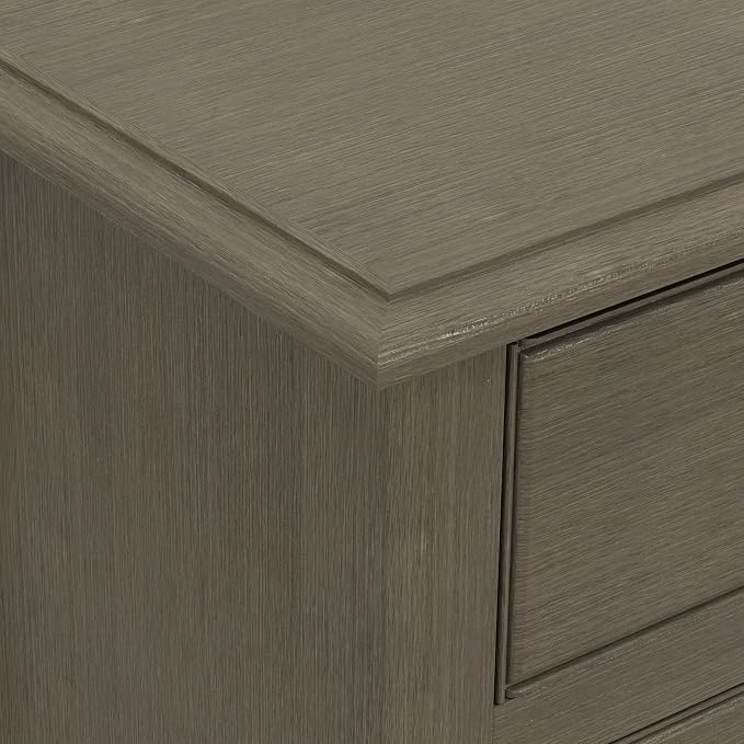 SIMPLIHOME Connaught 40" Wide Solid Wood Cabinet in Farmhouse Grey | Traditional slim entryway and living room organizer for hats, gloves, shoes and keys with space-saving storage design.