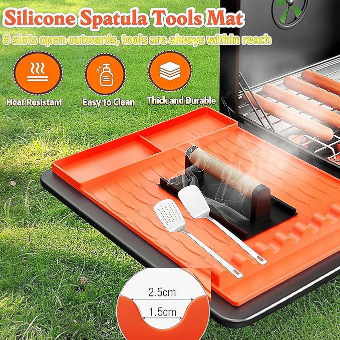 36" Griddle Mat for Blackstone 36 Inch Silicone Grill Mat Cover, Heavy Duty Food Grade Silicone Griddle Cover, Protect Your Grill from Rust, Rodents, Insects, Debris