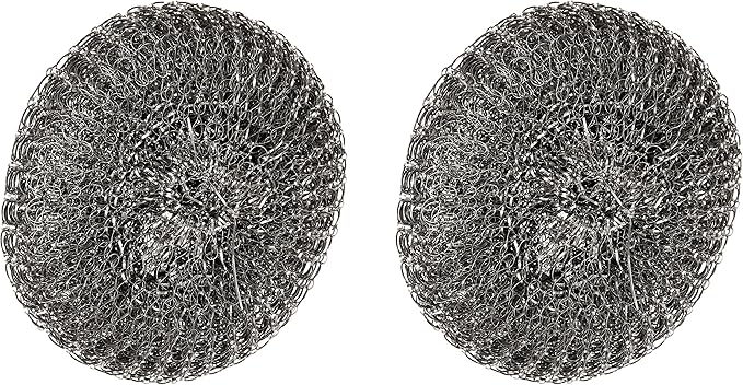 Outset 76228 Replacement Mesh Scrubbers, Metallic