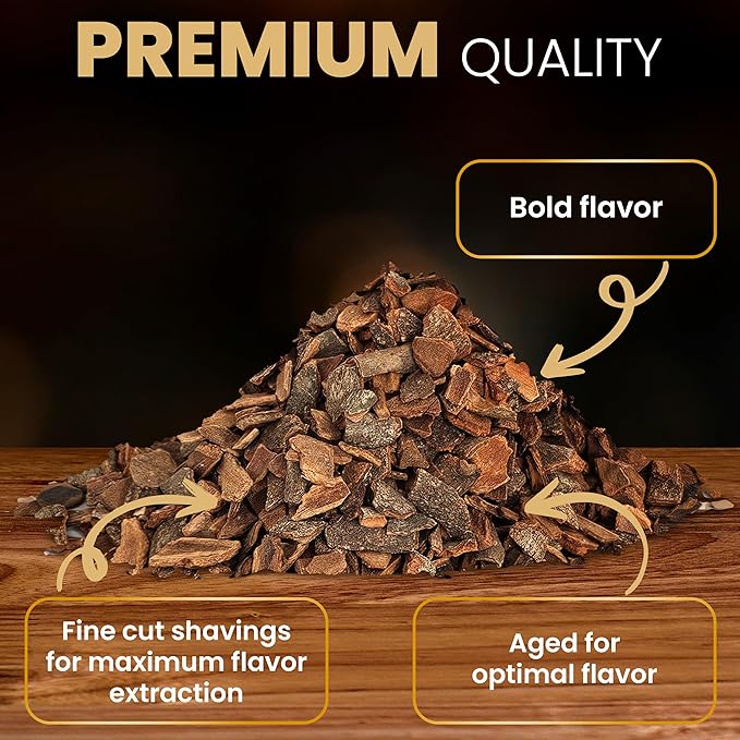 Cinnamon Wood Chips for Cocktail Smoker; Smoked Whiskey/Bourbon/Old Fashioned Drinks - Extra Fine Sawdust Shavings for Cocktail Smoking Guns, Smoke Box, BBQ - 5oz Gift Bag & Spoon By G&J's Finest