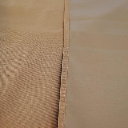 Kenmore 56-Inch Heavy-Duty Grill Cover for Outdoor BBQ Propane Gas Grills, Weather-Resistant, UV- and Fade-Resistant, Universal Fit Cover for 4-Burner Gas Grills, Tan