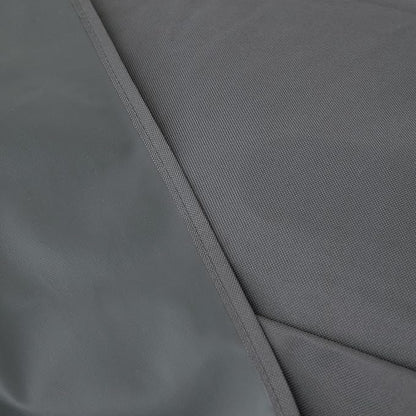 Kenmore 56-Inch Heavy-Duty Grill Cover for Outdoor BBQ Propane Gas Grills, Weather-Resistant, UV- and Fade-Resistant, Universal Fit Cover for 4-Burner Gas Grills, Gray