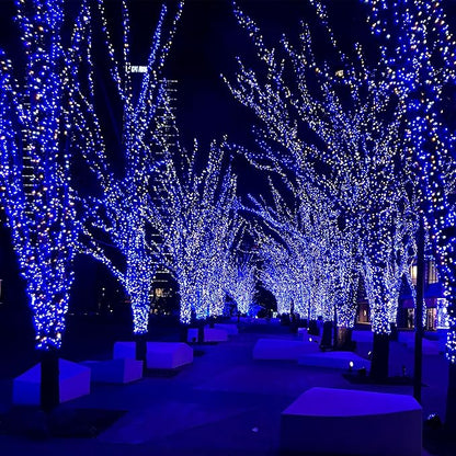 Selarlyt 2 Pack Solar Christmas Lights Outdoor, 72FT 200 LED Solar String Lights with 8 Lighting Modes, IP65 Waterproof Solar Lights Outdoor for Xmas Garden Party Tree Decor.