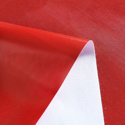 sancua Waterproof Rectangle Vinyl Tablecloth Table Cloth 60x84 Inch, Red | 100% Oil Spill Proof, PVC Material, Wipe Clean Table Cover for Dining Tables, Buffet Parties and Camping