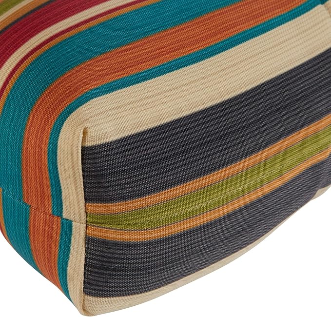 Greendale Home Fashions 72 x 22-inch Outdoor Chaise Lounge Cushion, Adobe Stripe