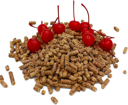 | Hardwood Natural BBQ Grill Smoke Bake | Cherry | Pellets | 4 Pound Pel Bag