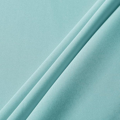 sancua Rectangle Tablecloth - 60 x 84 Inch - Stain and Wrinkle Resistant Washable Spring Table Cloth, Decorative Fabric Table Cover for Dining Tables, Buffet Parties and Camping, Turquoise