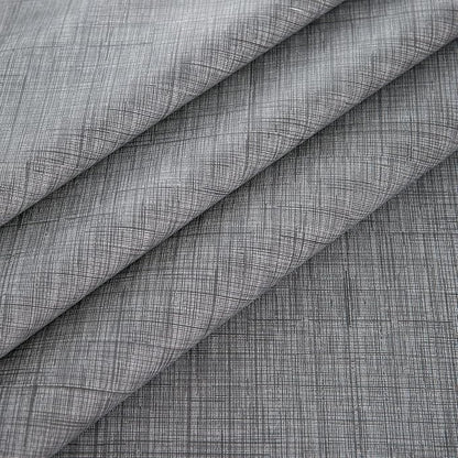 LIBERECOO Vinyl Tablecloth with Flannel Backing, Premium Gray, Waterproof, Stain-Resistant, Easy-Clean Table Cover for Dining, Kitchen, and Outdoor Use, 60" x 60" Square