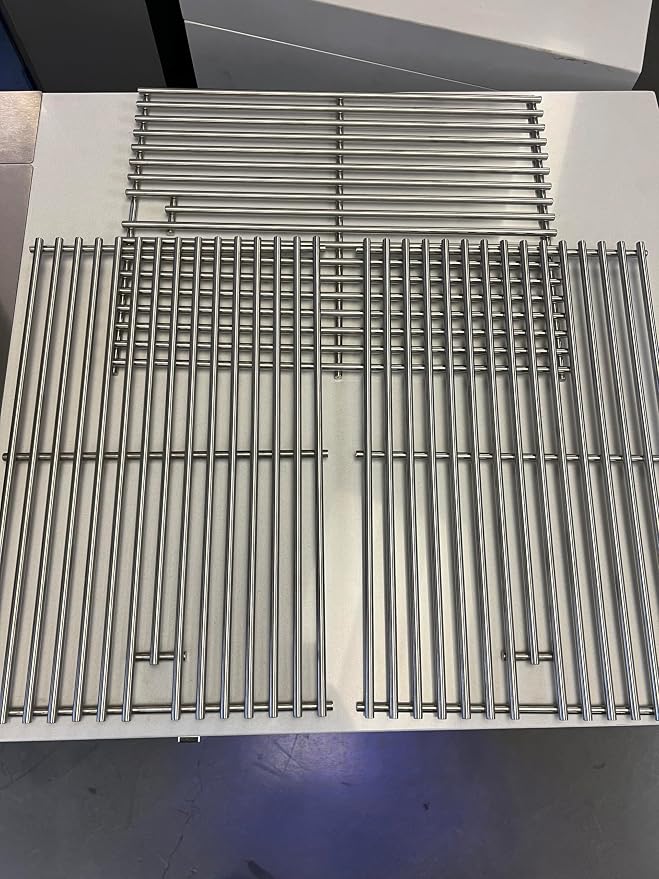Mont Alp 304 Stainless Steel Replacement Grill Grates (Set of 3) for all MAi805 / MAi805-D / MAi805-BSS Outdoor Kitchen Islands + MABi805 / MABi805-BSS Built-in + MA805-AW / MA805-AWBSS Artwood Grills